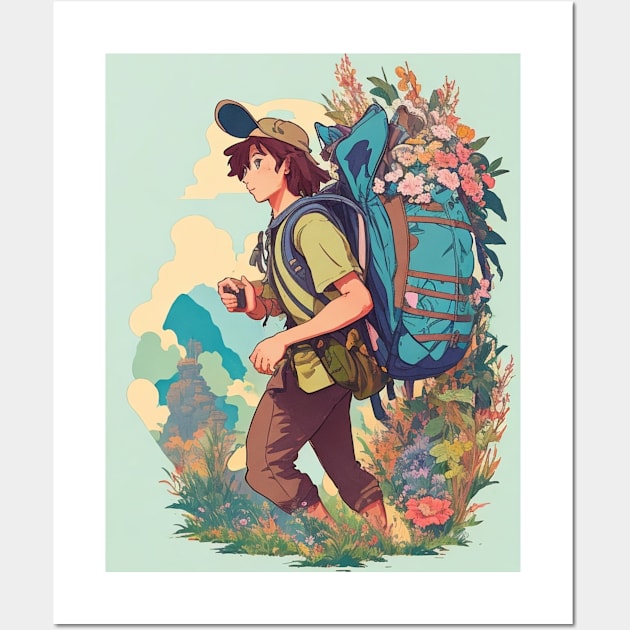 adventure T-shirt Wall Art by Gynstyle